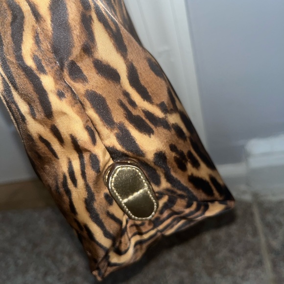 Ralph Lauren leopard nylon tote bag - Picture 3 of 4